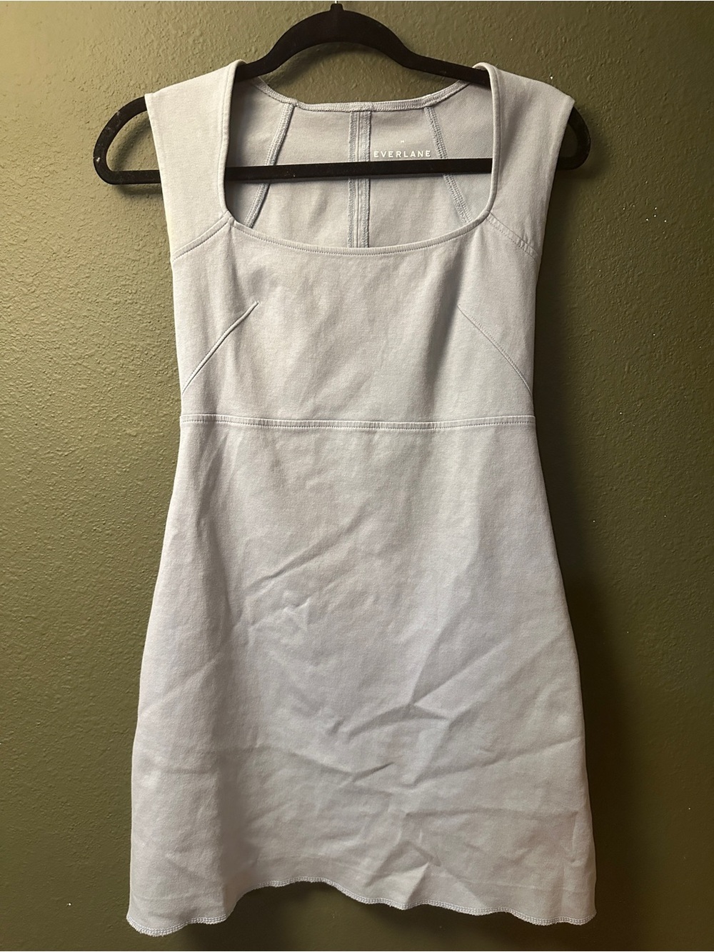 OG Everlane Light Blue Mini Dress